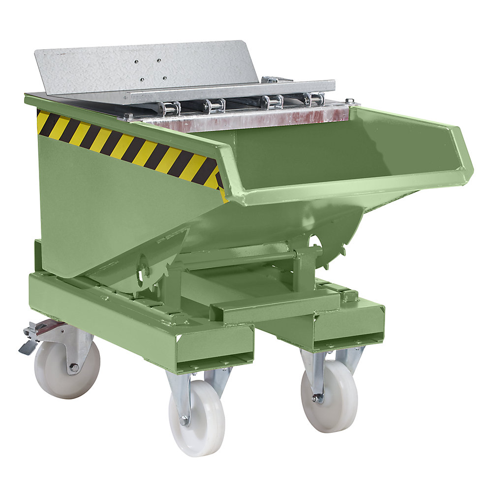 Bennes basculantes à mécanisme anti-chute