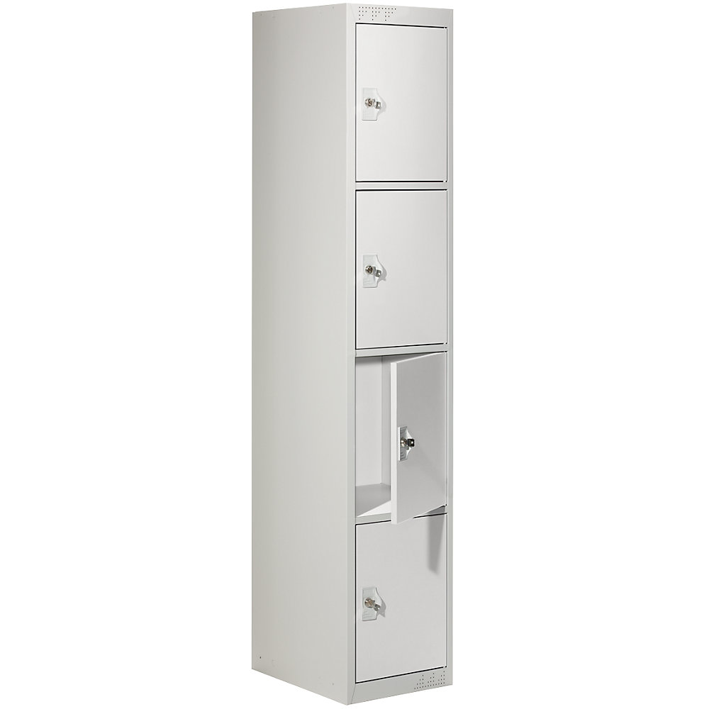 Vestiaire multicases avec 4 casiers verrouillables