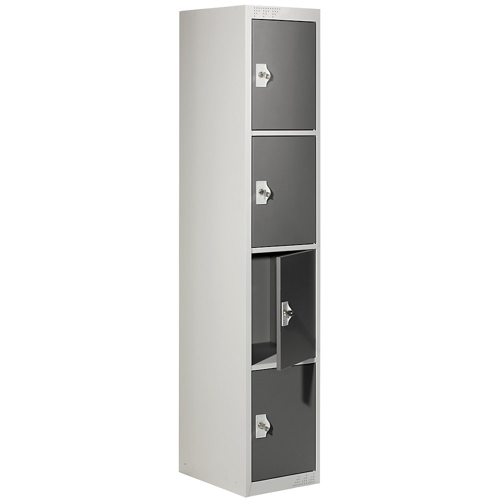 Vestiaire multicases avec 4 casiers verrouillables