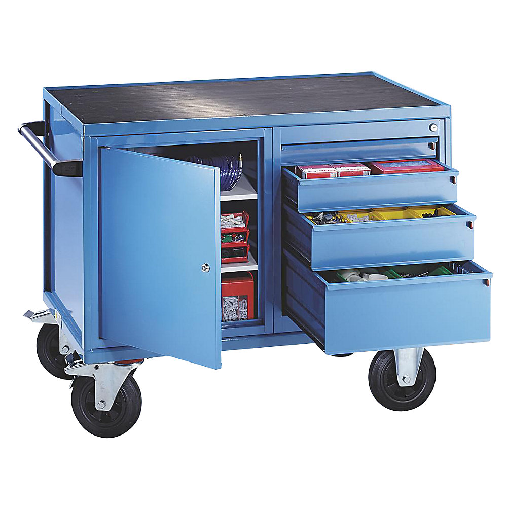 Chariot de montage, force 500 kg