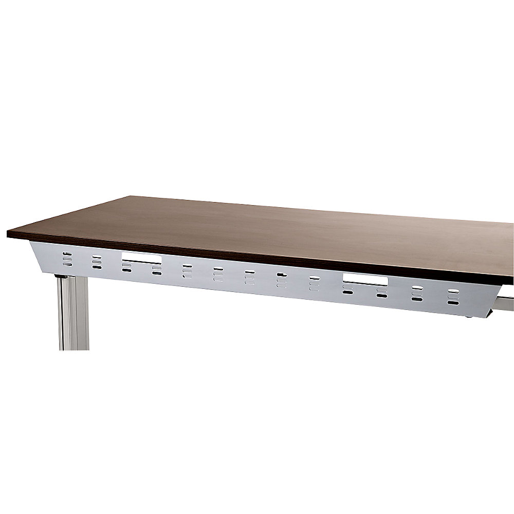 Passage de câbles horizontal, pour bureau UPLINER, largeur 1200 mm