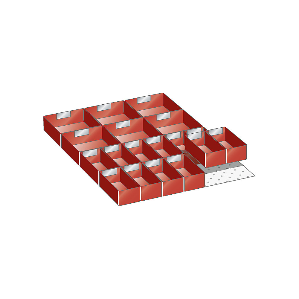 Kit de compartimentation pour tiroirs LISTA