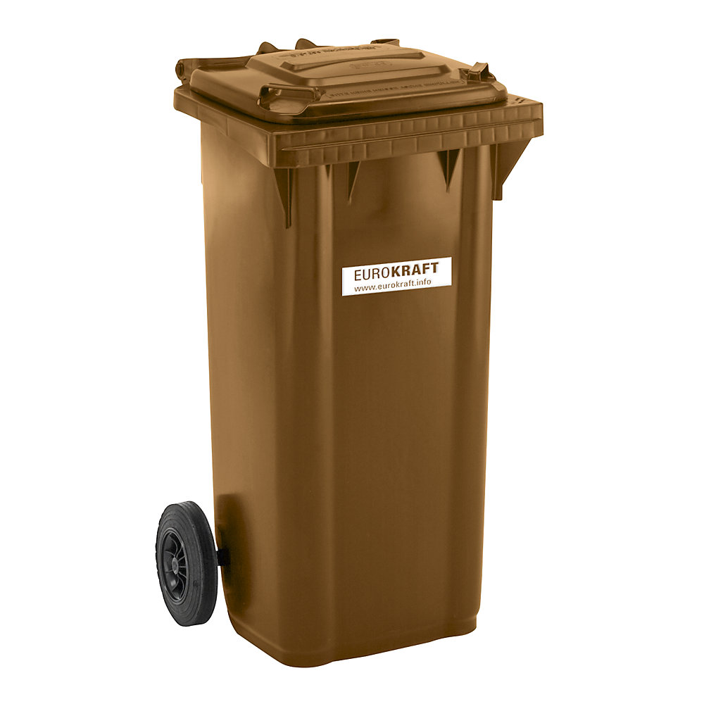 Conteneur à déchets en plastique conforme à la norme DIN EN 840