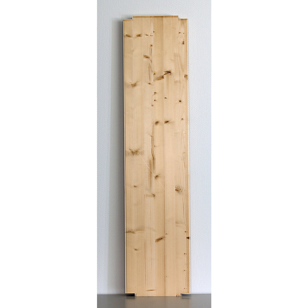 Tablette pour rayonnage emboîtable en bois