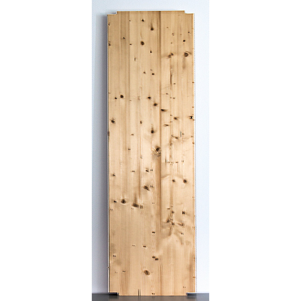 Tablette pour rayonnage emboîtable en bois