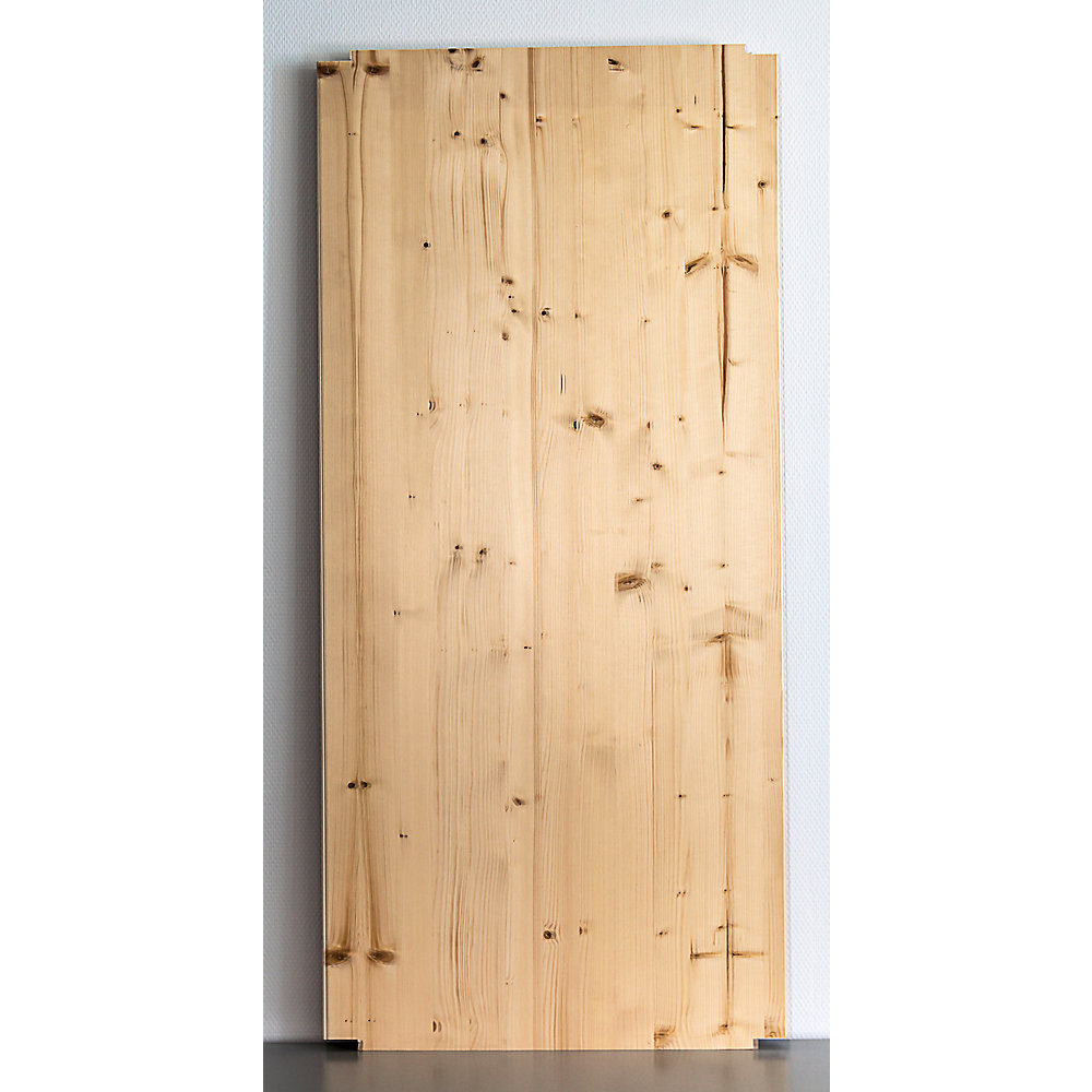 Tablette pour rayonnage emboîtable en bois