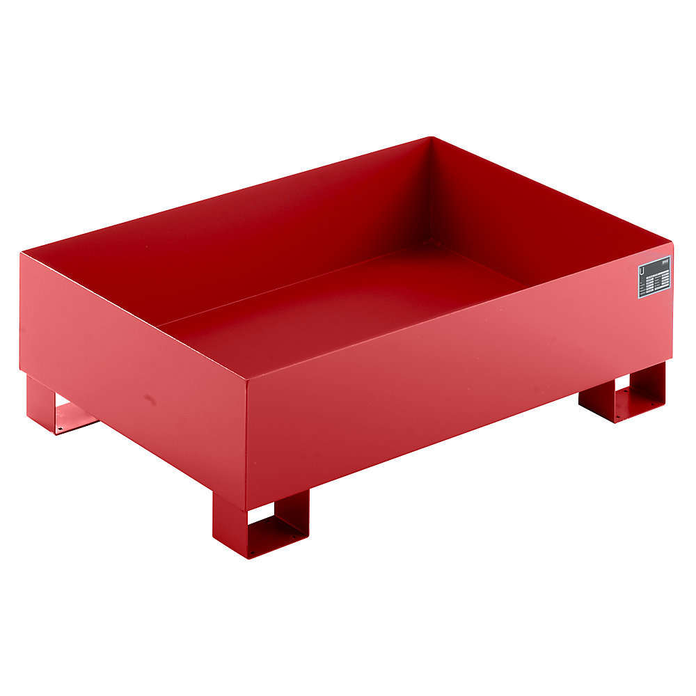 Cuve de rétention en tôle d'acier