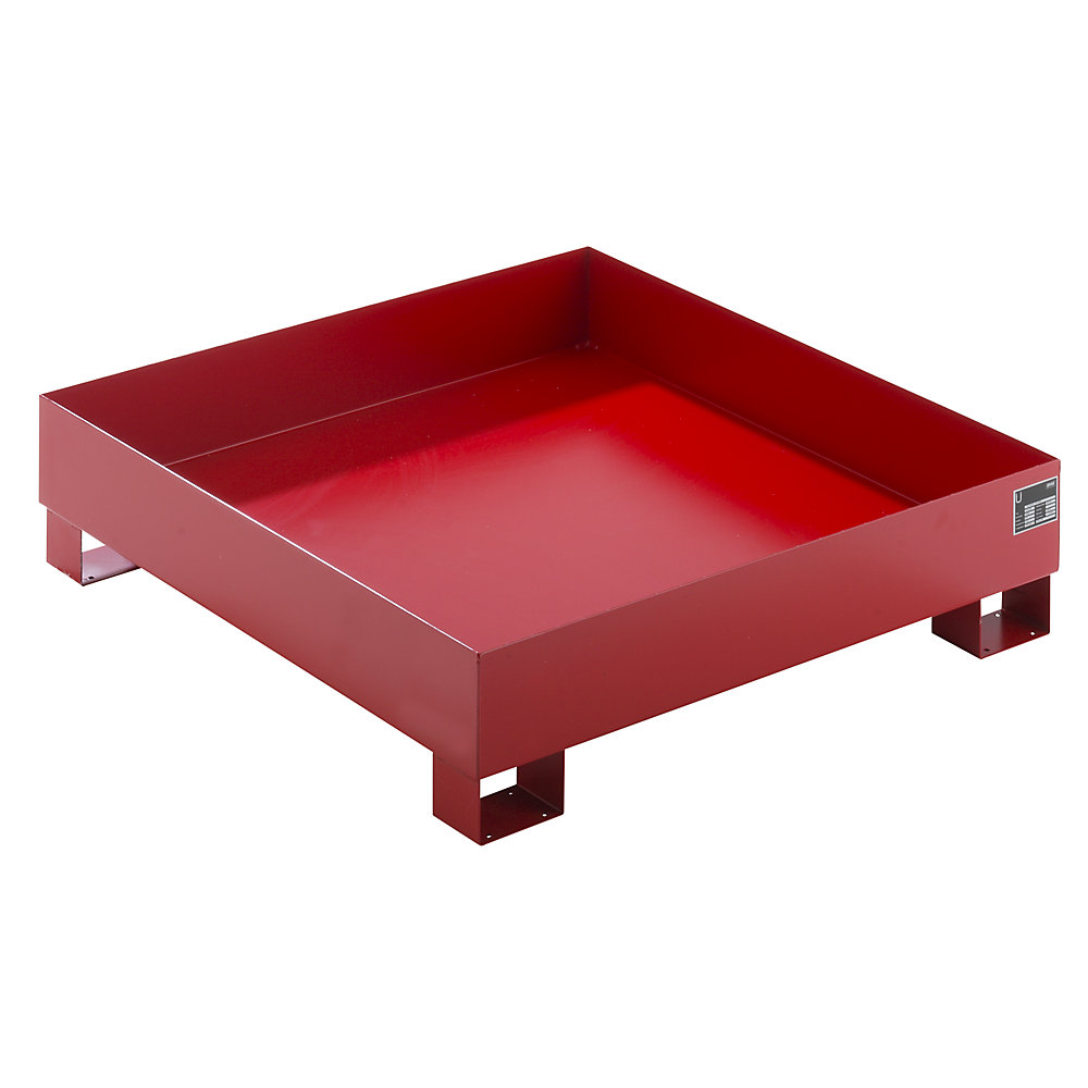 Cuve de rétention en tôle d'acier