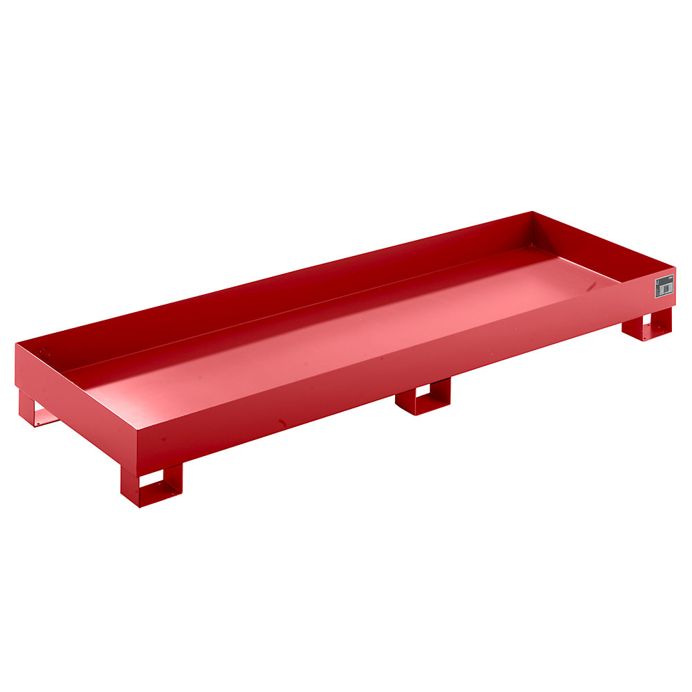 Cuve de rétention en tôle d'acier