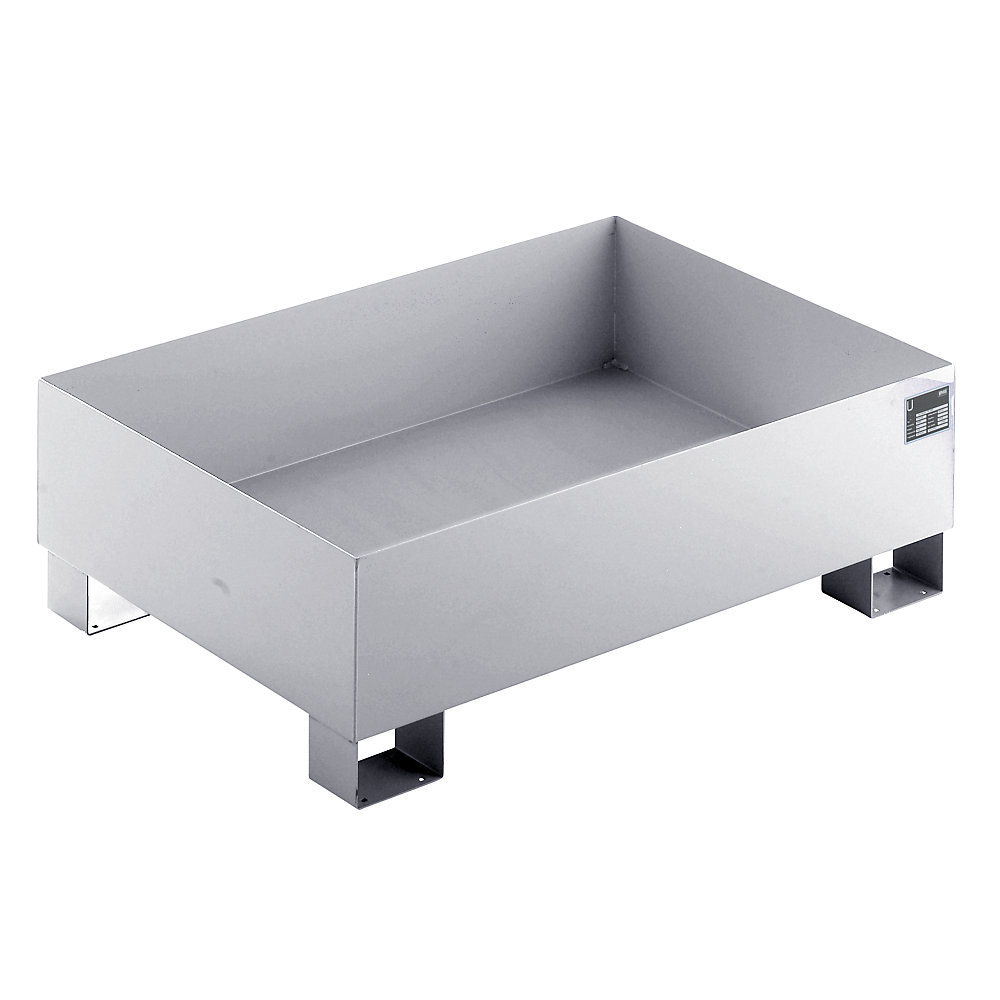 Cuve de rétention en tôle d'acier