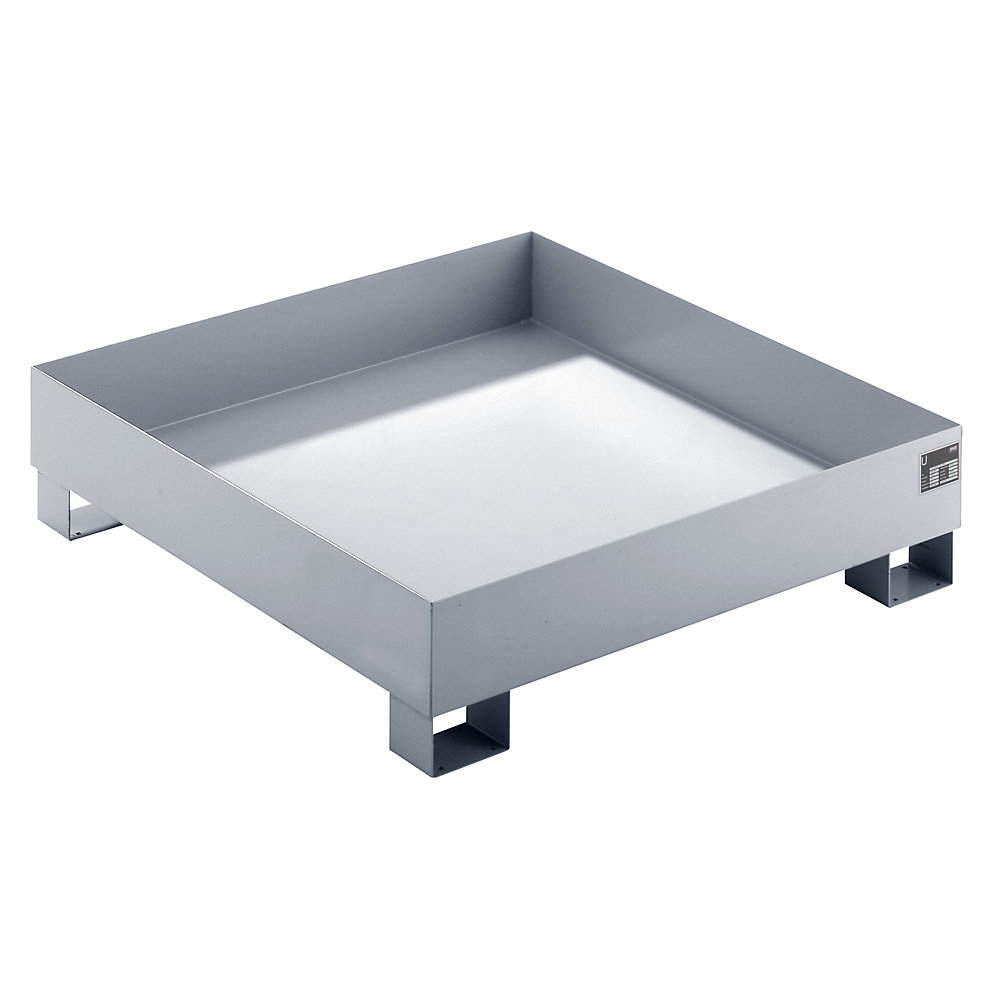 Cuve de rétention en tôle d'acier