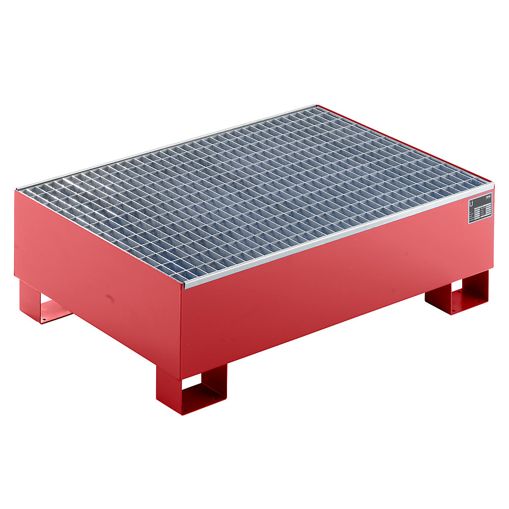 Cuve de rétention en tôle d'acier