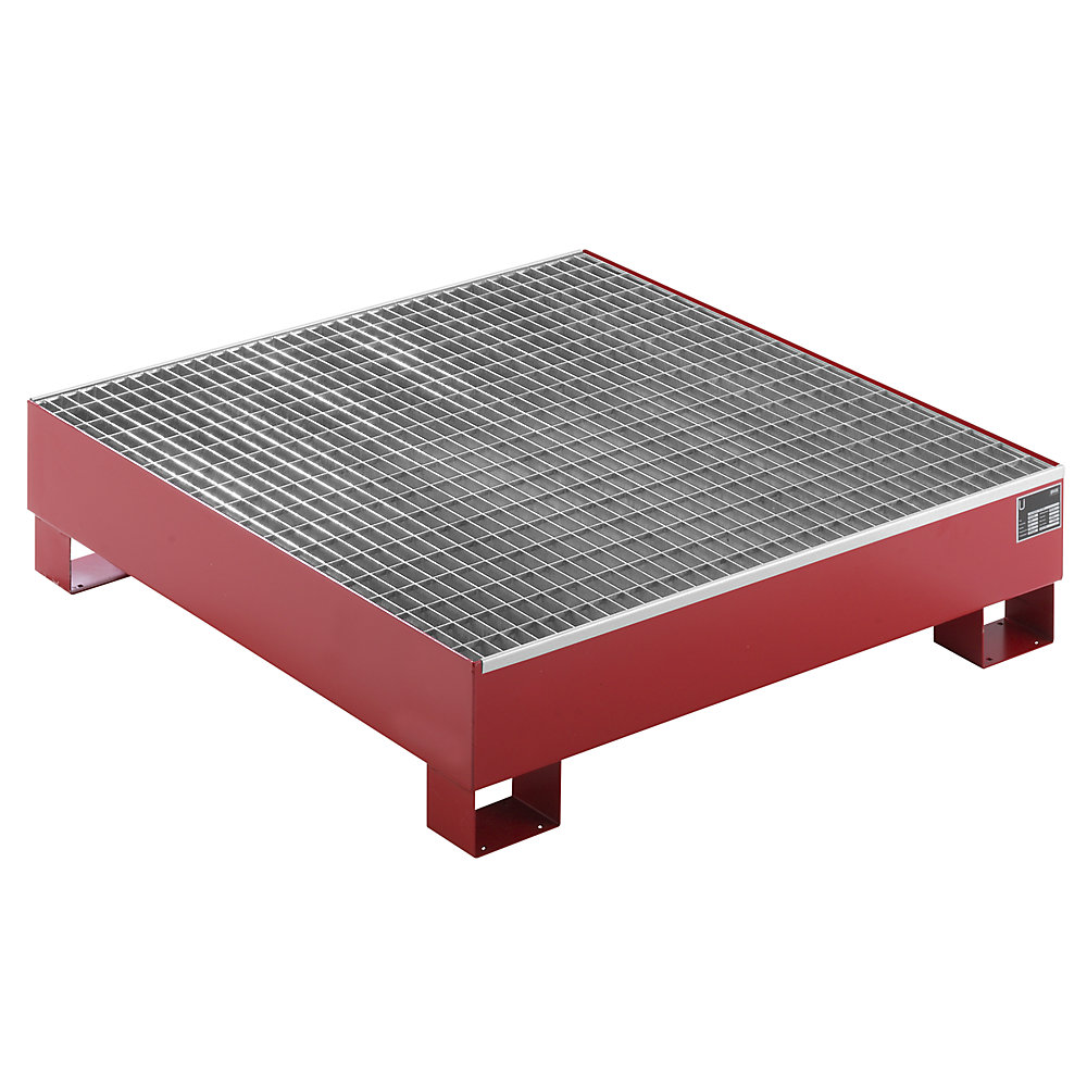 Cuve de rétention en tôle d'acier