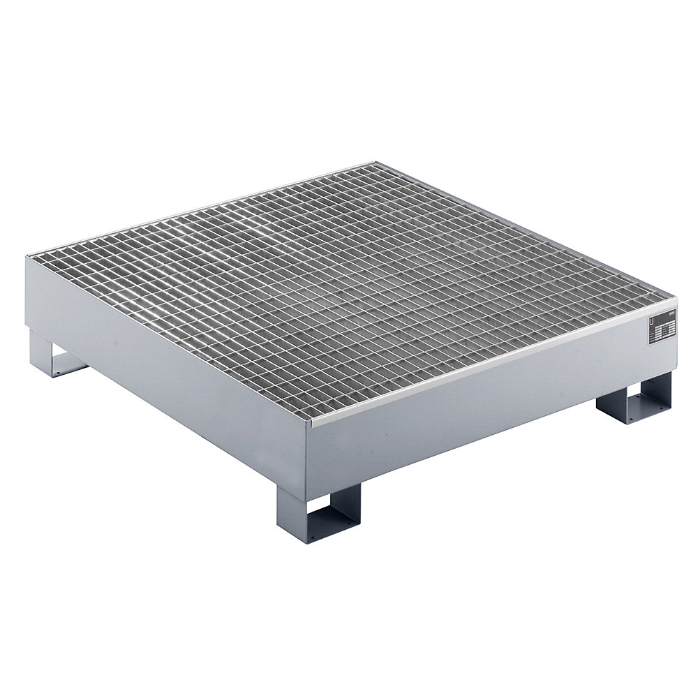 Cuve de rétention en tôle d'acier