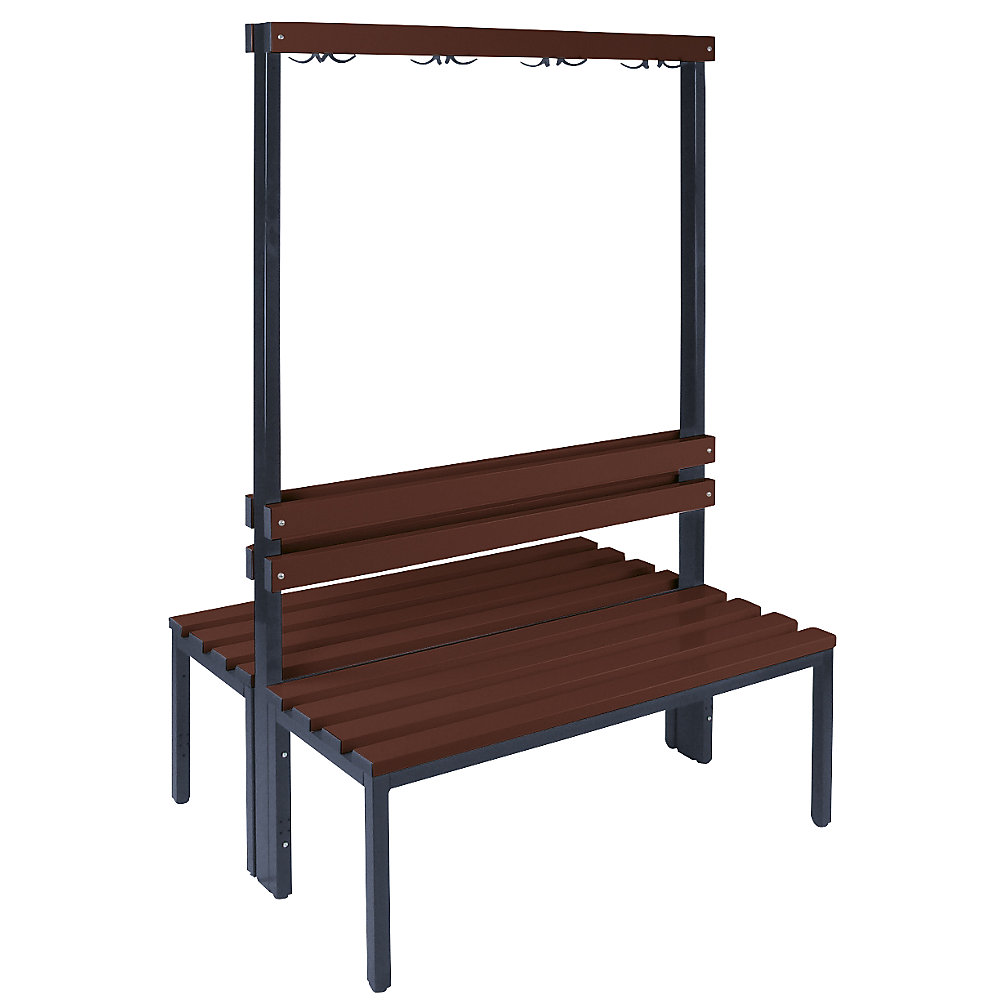 Banc pour vestiaires, à 2 côtés