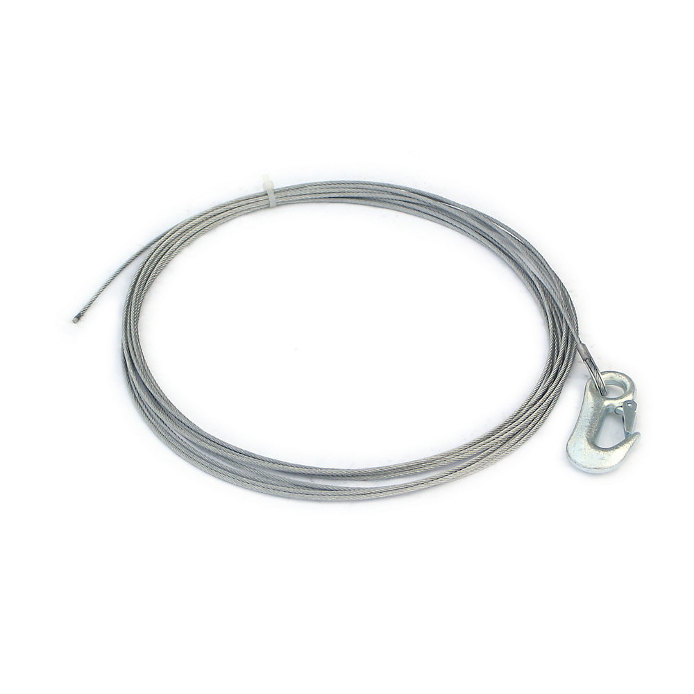 Câble en acier avec crochet