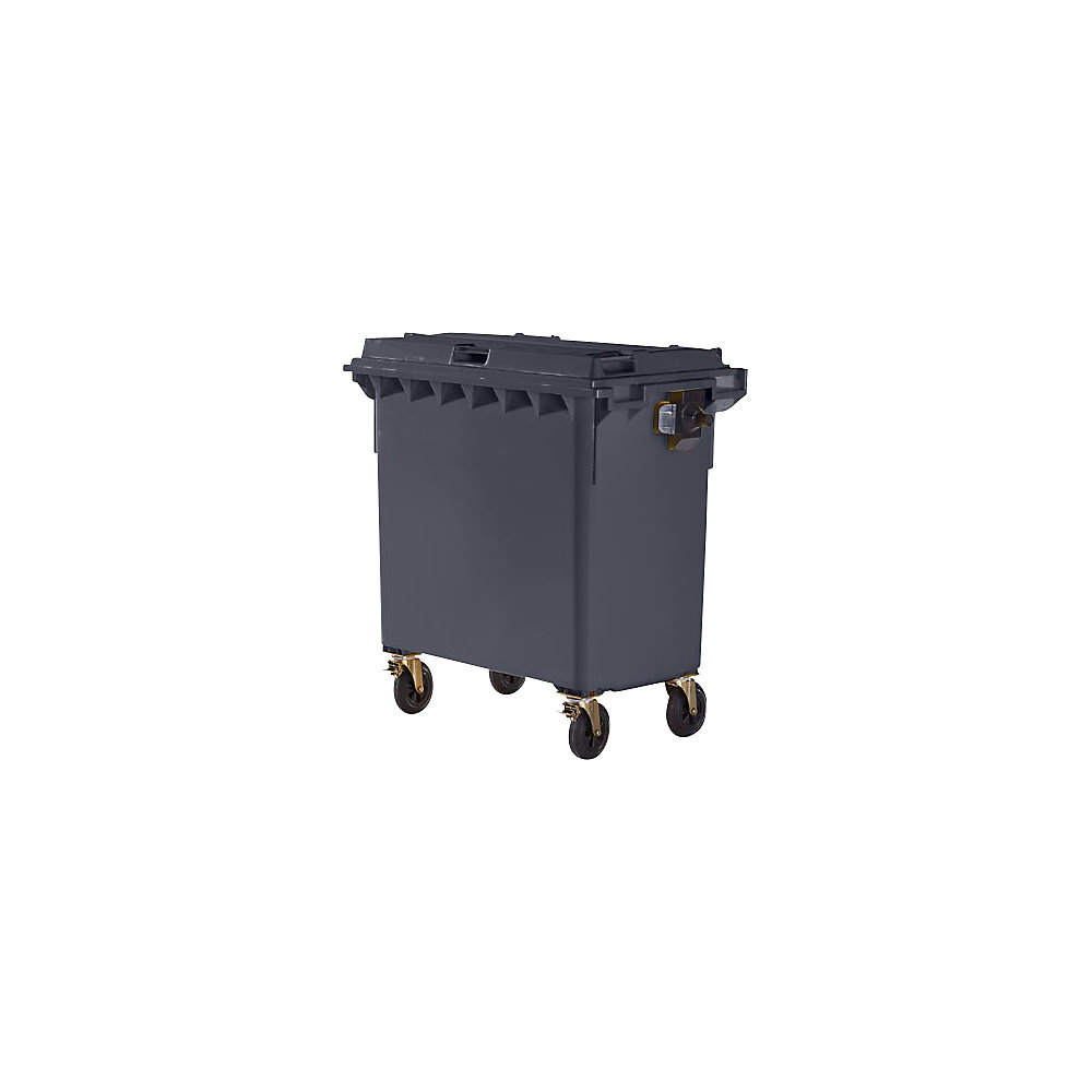 Conteneur à déchets quatre roues conforme DIN EN 840