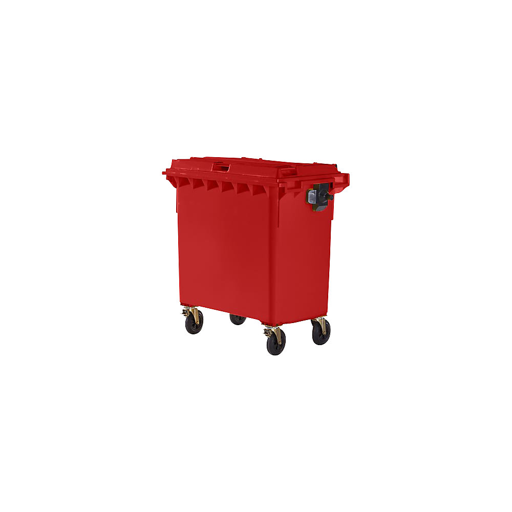 Conteneur à déchets quatre roues conforme DIN EN 840