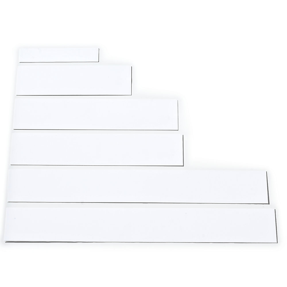 kaiserkott Etiketten für Sichtlagerkasten White 196x42mm 2