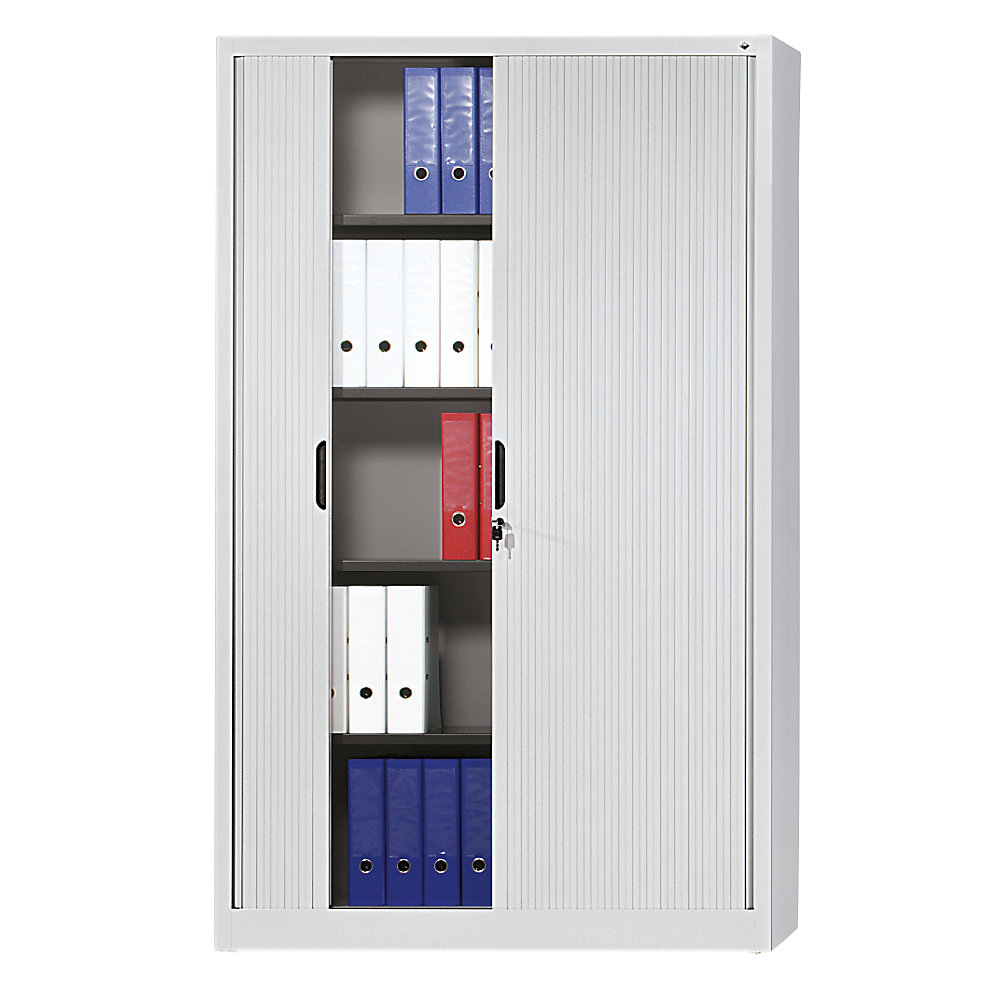 Armoire à rideaux à lames verticales