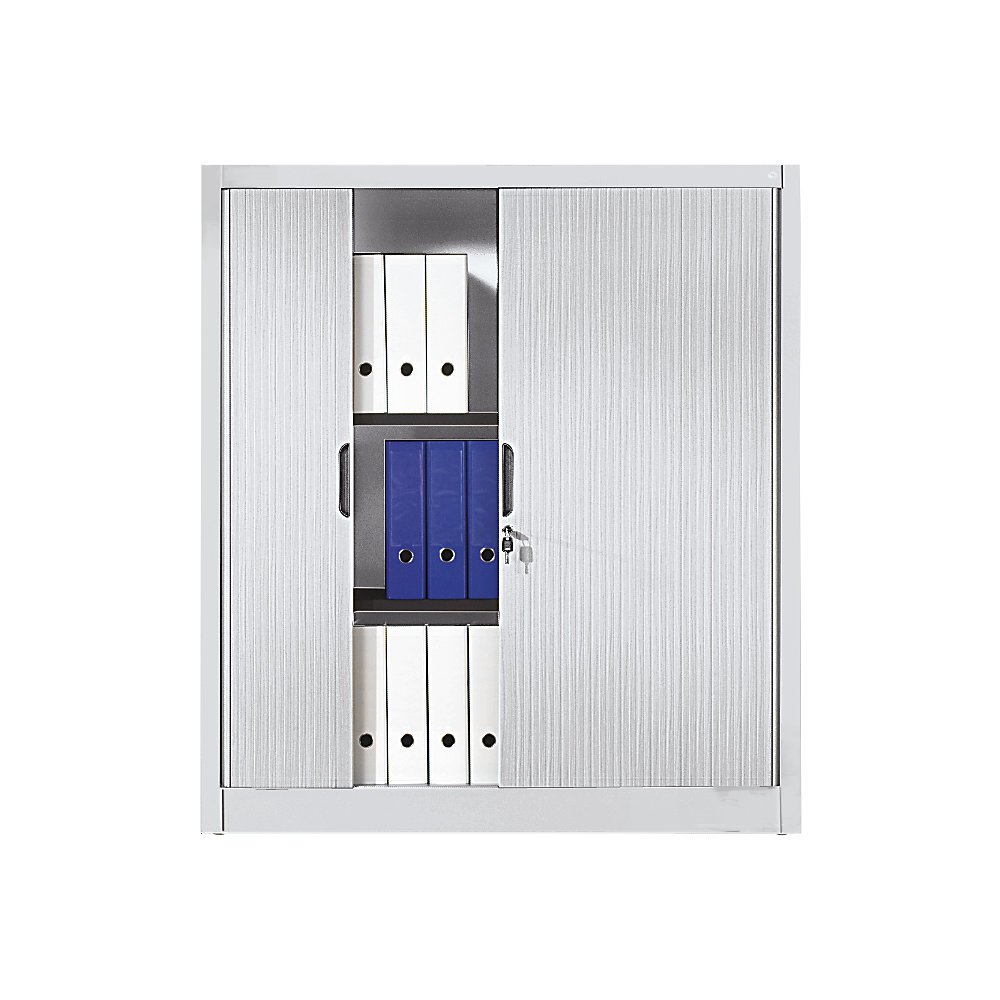 Armoire à rideaux à lames verticales