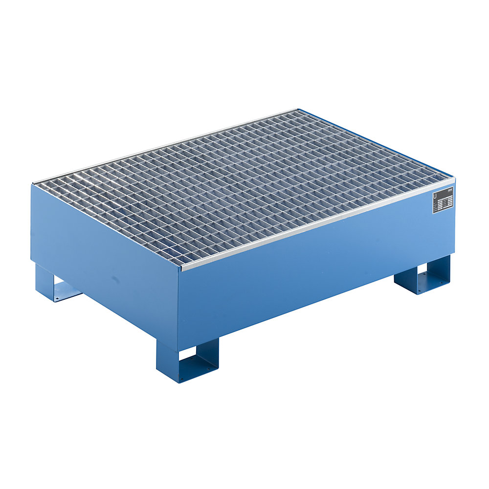 Cuve de rétention en tôle d'acier