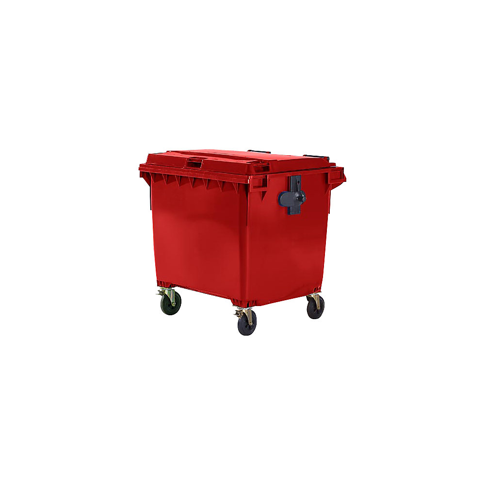 Conteneur à déchets quatre roues conforme DIN EN 840