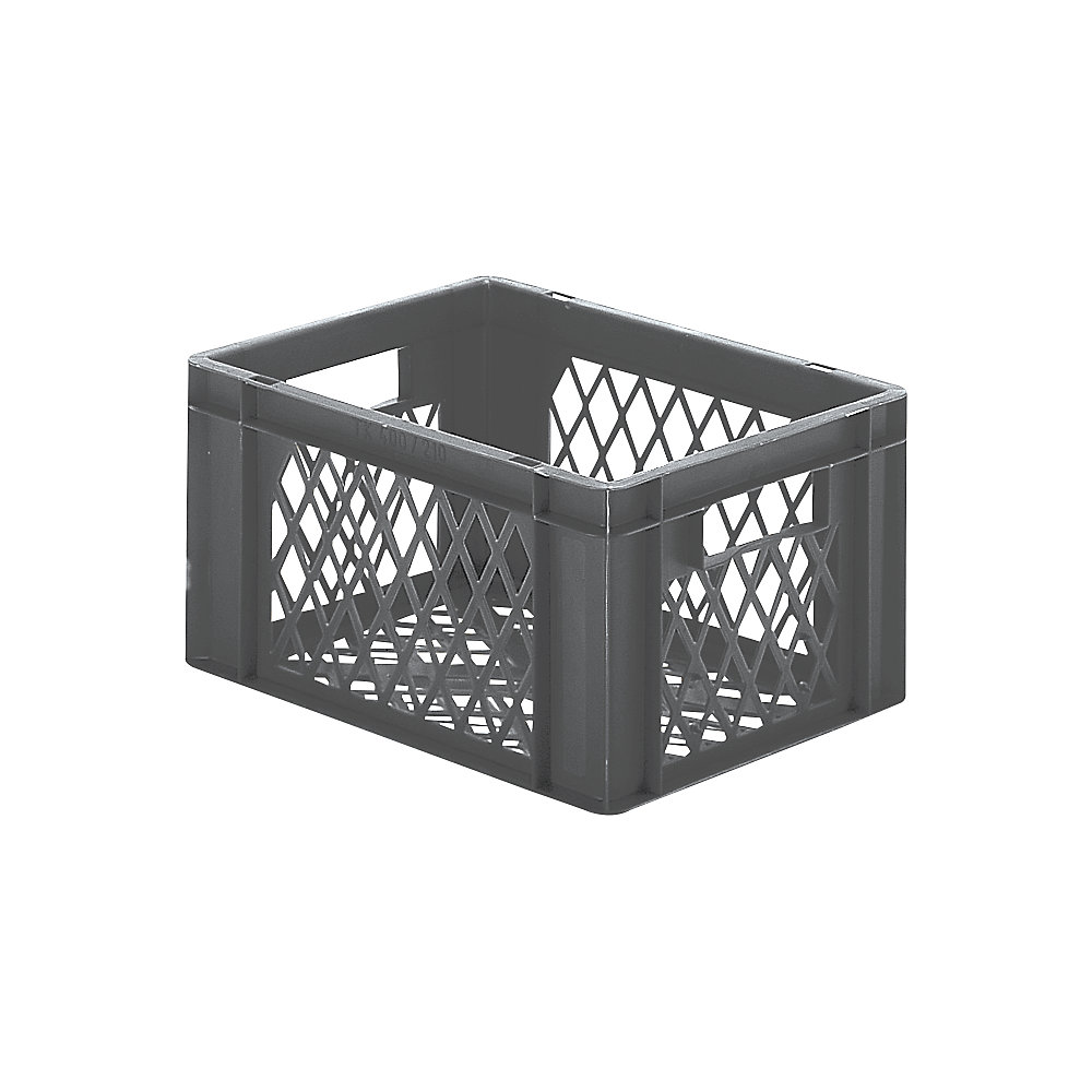 Bac gerbable normes Europe à parois et fonds ajourés