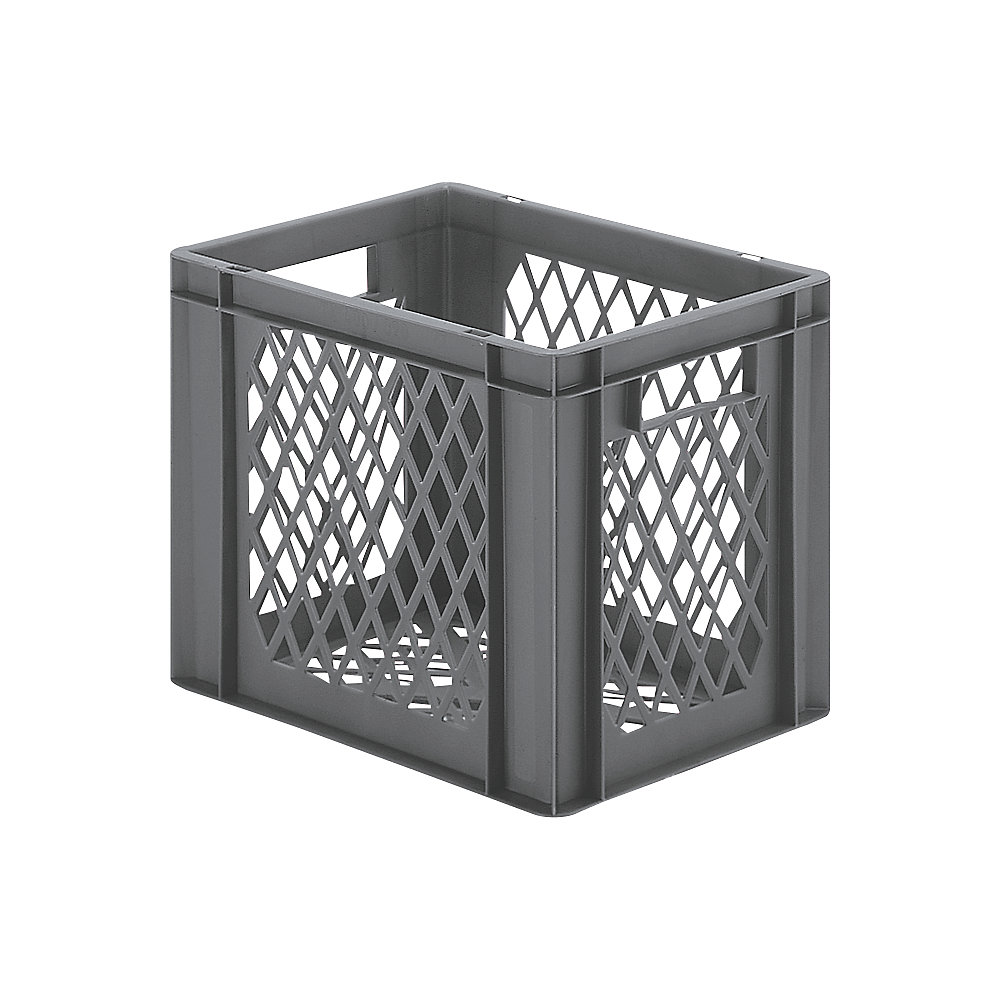 Bac gerbable normes Europe à parois et fonds ajourés