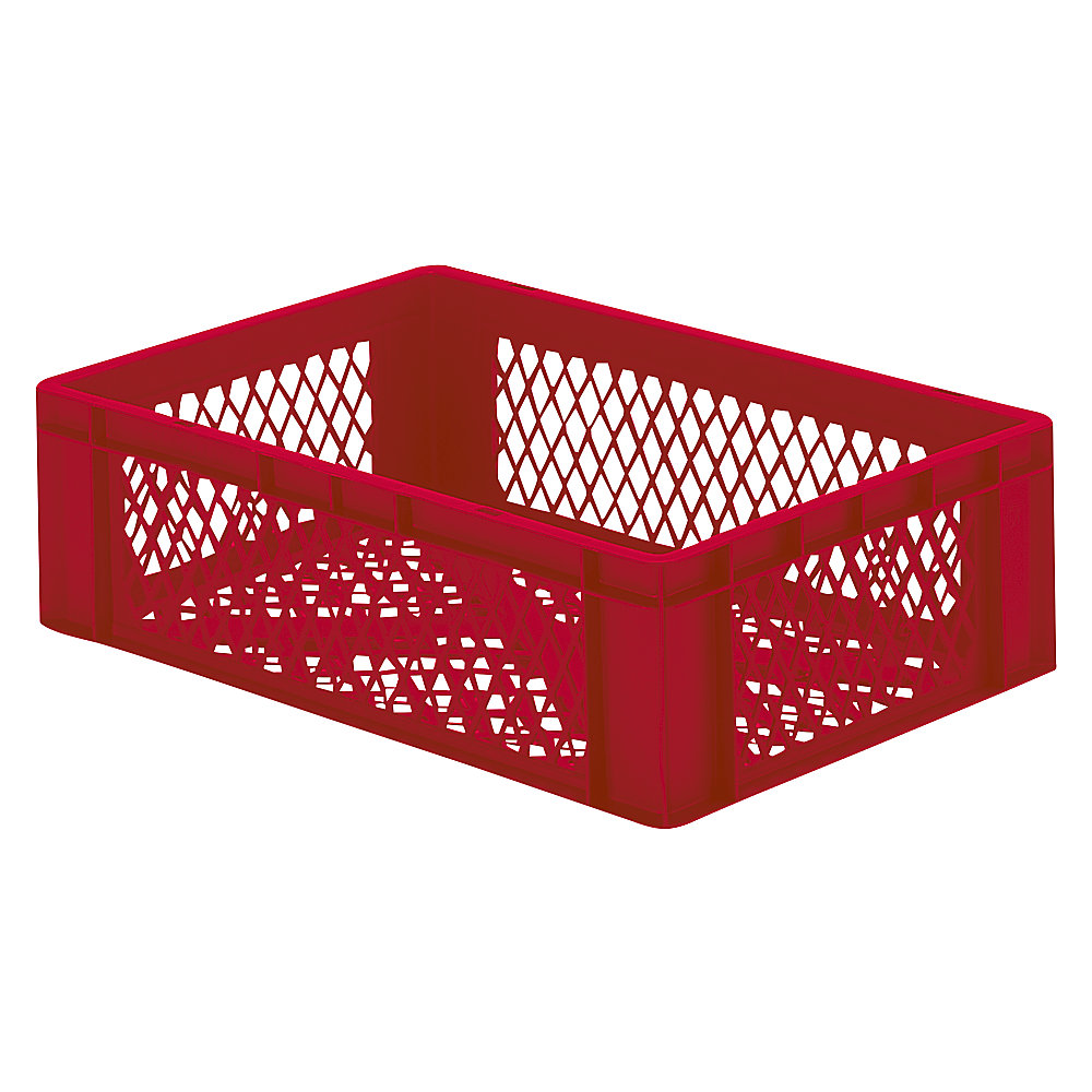 Bac gerbable normes Europe à parois et fonds ajourés