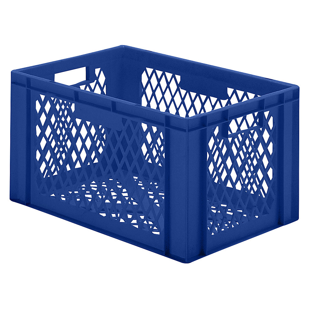 Bac gerbable normes Europe à parois et fonds ajourés