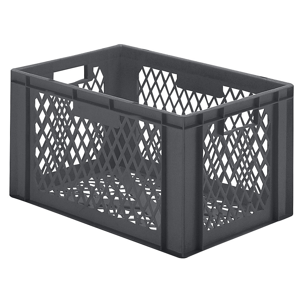 Bac gerbable normes Europe à parois et fonds ajourés