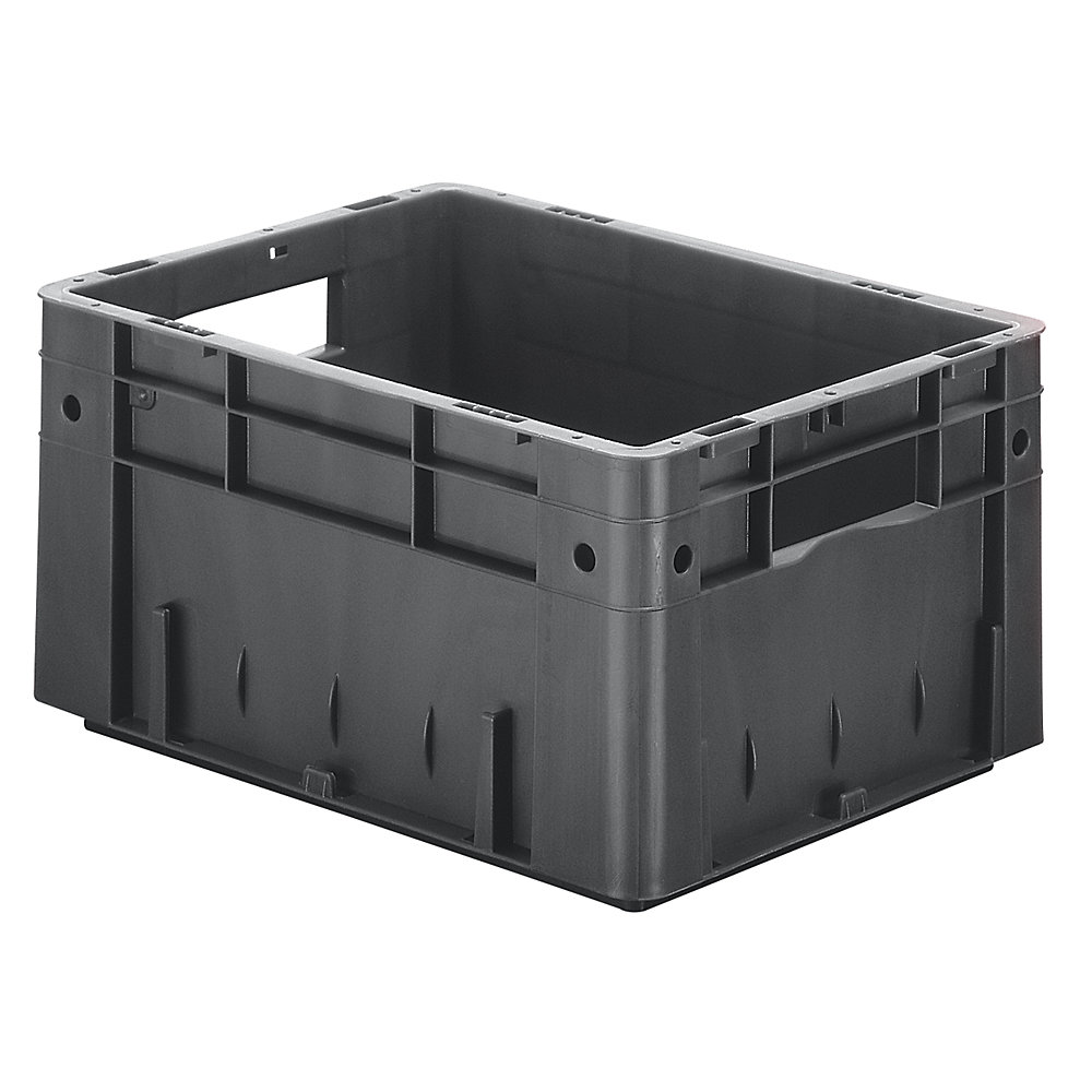 Bac norme Europe pour charges lourdes, en polypropylène