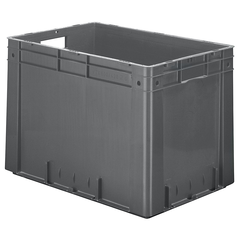 Bac norme Europe pour charges lourdes, en polypropylène