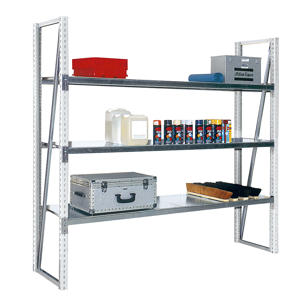 Rayonnage grand format, couleur