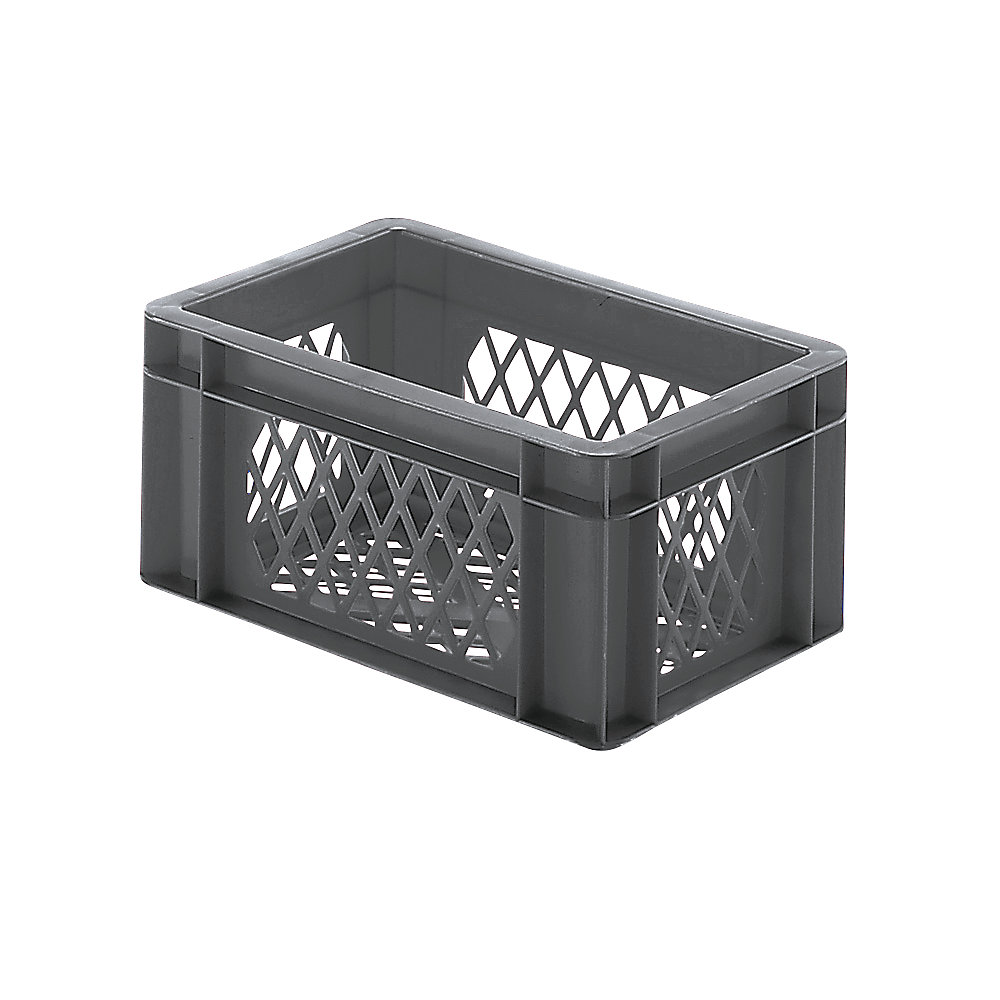 Bac gerbable normes Europe à parois et fonds ajourés