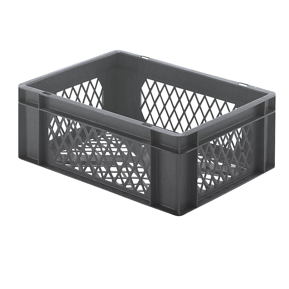 Bac gerbable normes Europe à parois et fonds ajourés