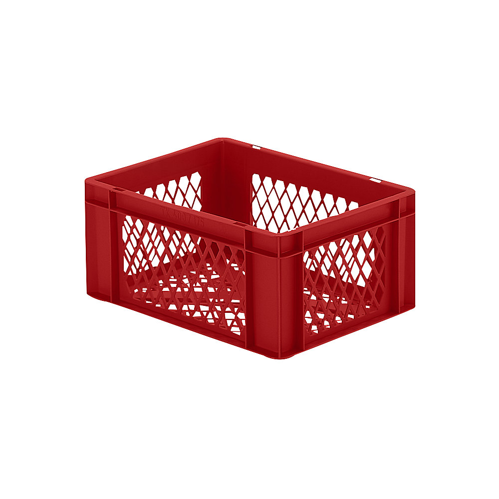 Bac gerbable normes Europe à parois et fonds ajourés