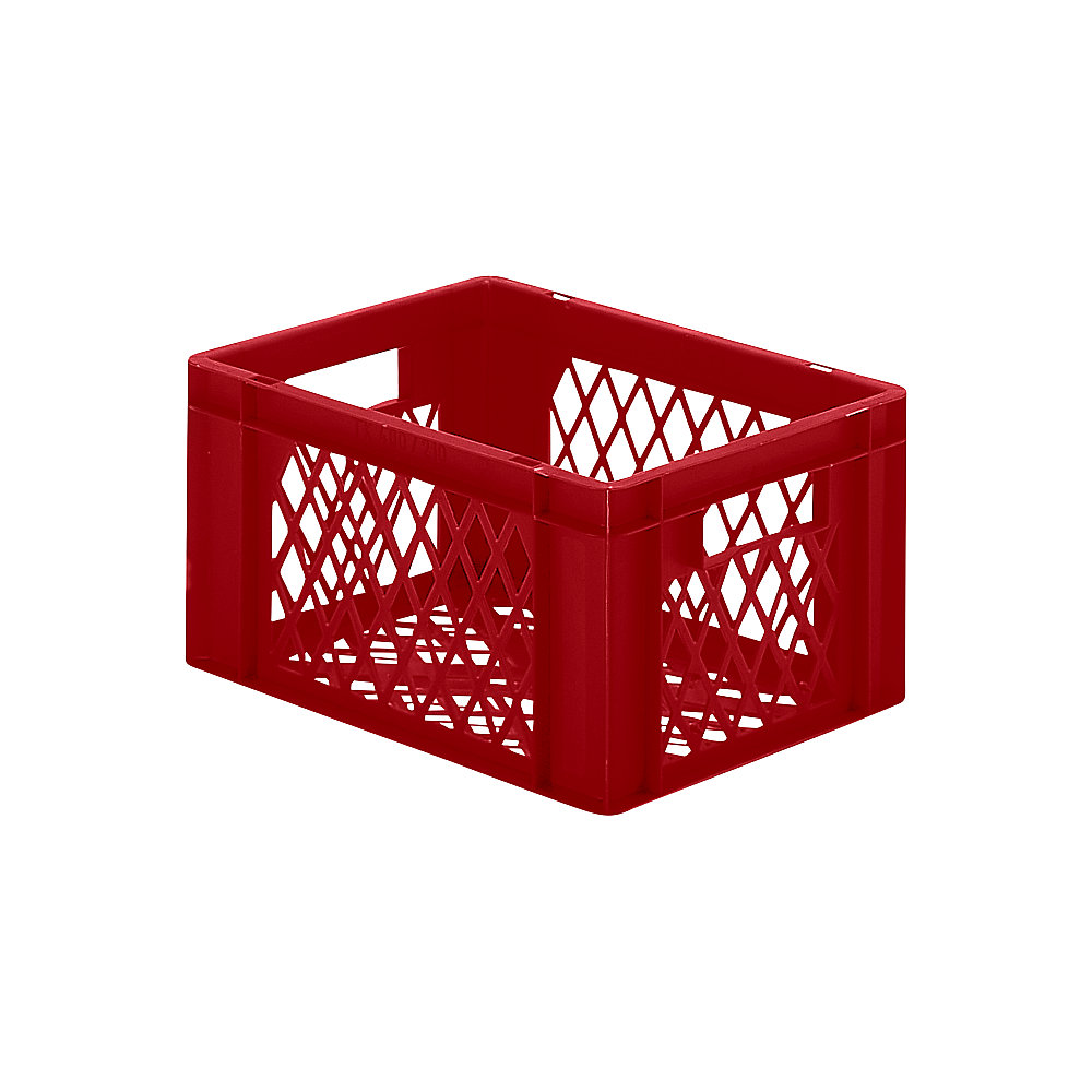 Bac gerbable normes Europe à parois et fonds ajourés