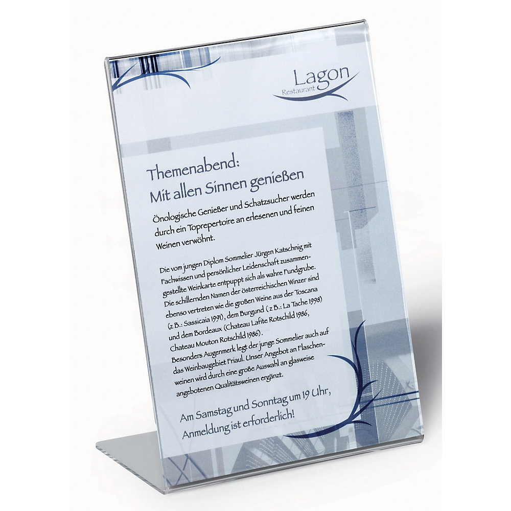 Présentoir acrylique