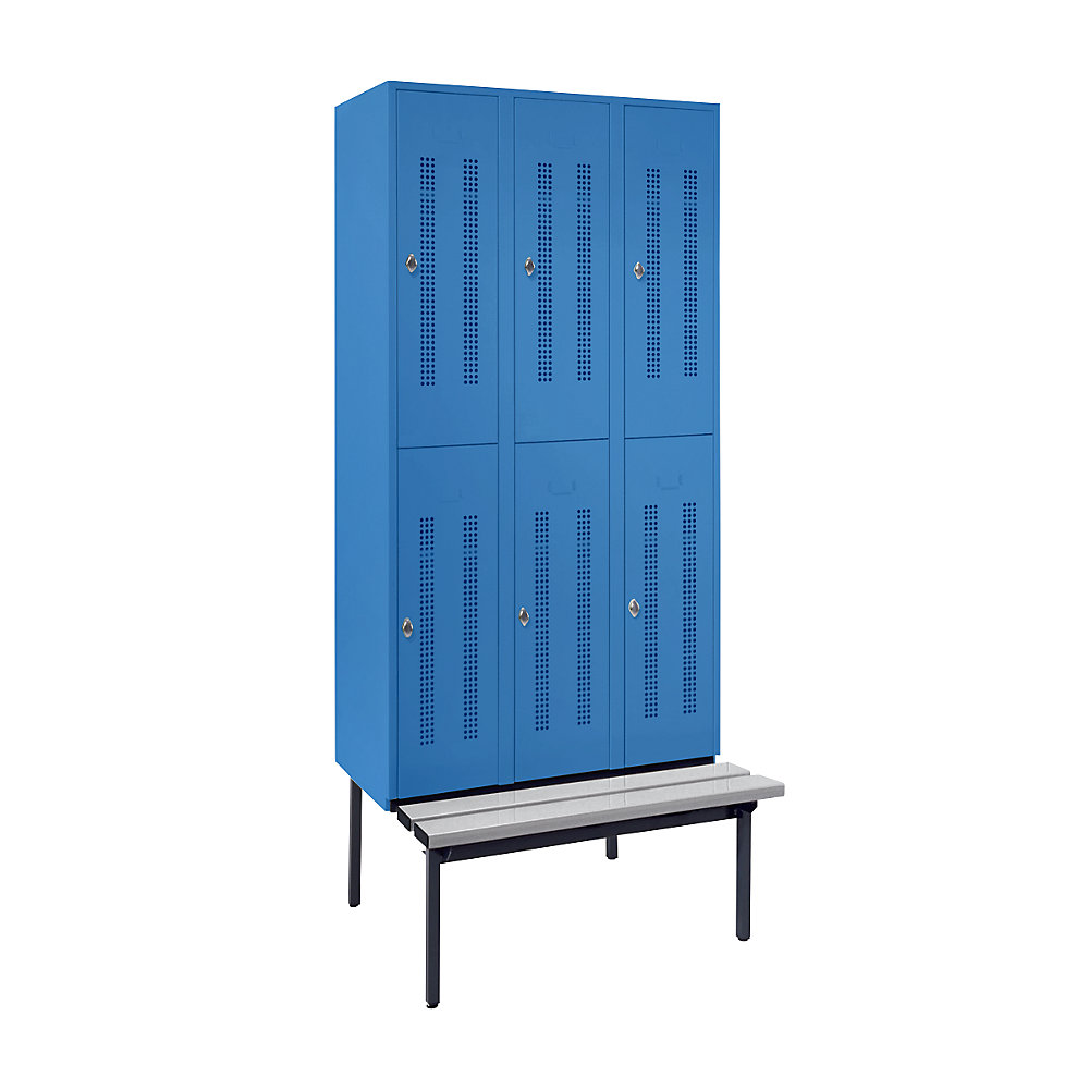 Vestiaire mi-haut avec banc