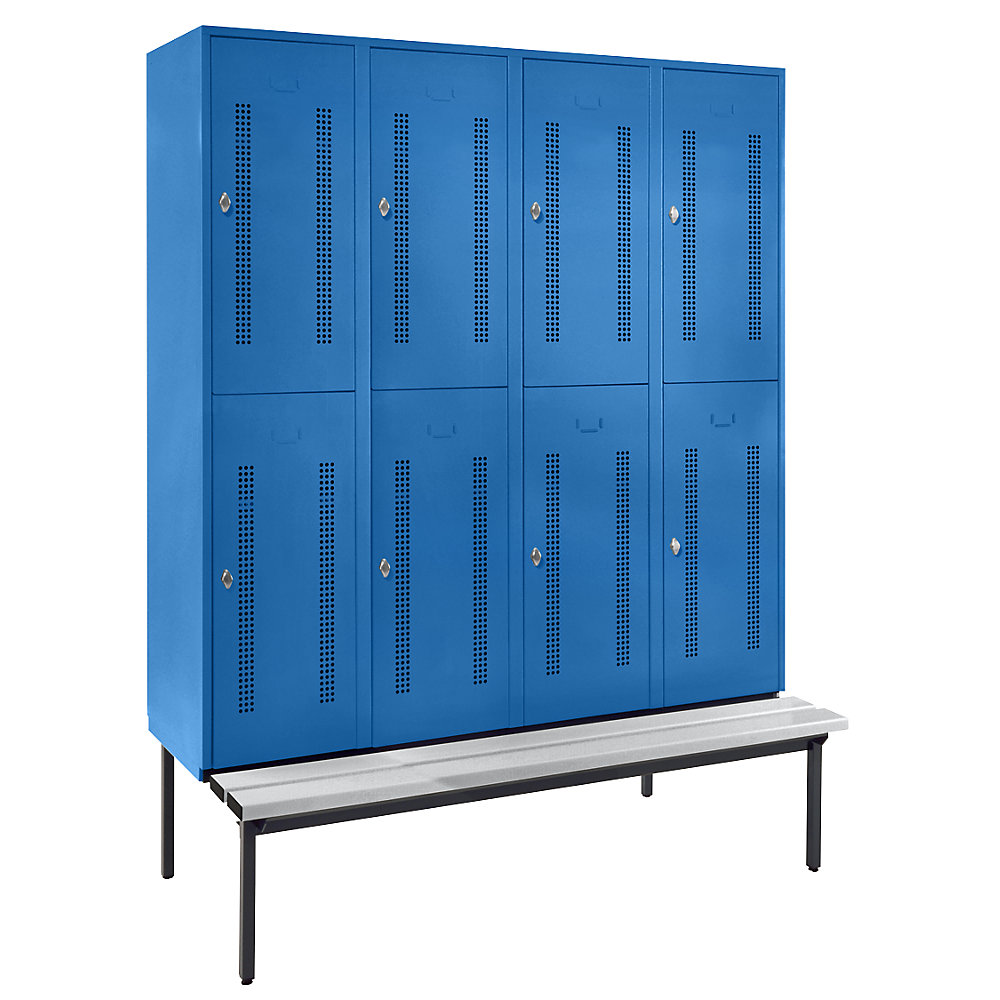 Vestiaire mi-haut avec banc