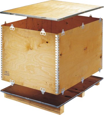 Holzfaltkiste