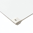 Einweg-Reinraum-Klebematten, LxB 1170x450 mm, 4 VE à 30 Stk, weiß - Einweg-Reinraum-Klebematten, LxB 1170x450 mm, 4 VE à 30 Stk, weiß - 1