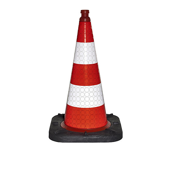 Leitkegel, VE 2 Stk, retroreflektierend, H&ouml;he - 1