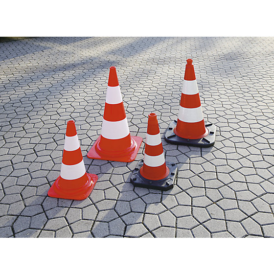 Leitkegel, VE 2 Stk, retroreflektierend, H&ouml;he - 2