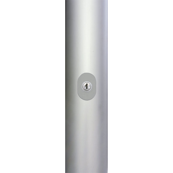 Alu-Fahnenmast PIRAT, mit Ausleger, Höhe über Flur m, - 3
