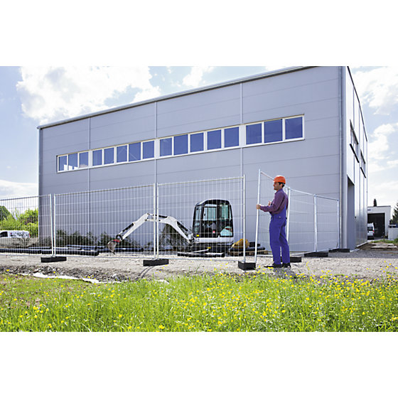 Bauzaun, Wandelement, Breite mm, Höhe - 2