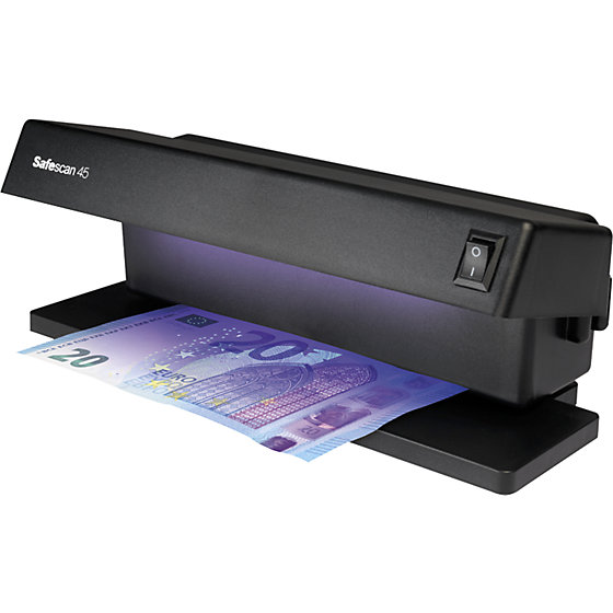 Falschgeld-Prüfgerät, 45, mit doppelter UV-Lampe - 1
