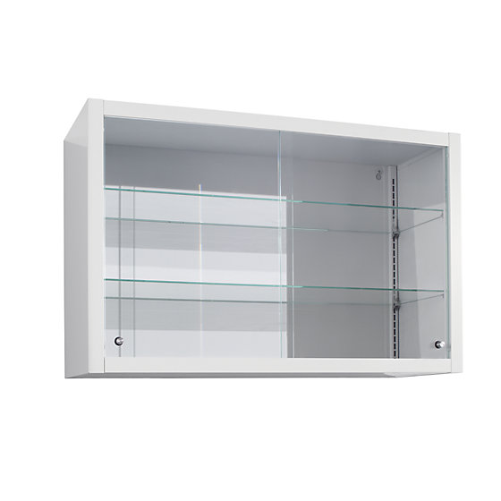 Medikamentenschrank, 2 Schiebetüren, Fachböden, - 1